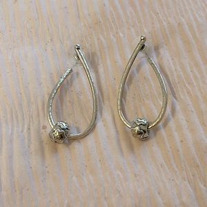 Brighton hoop earrings with beads